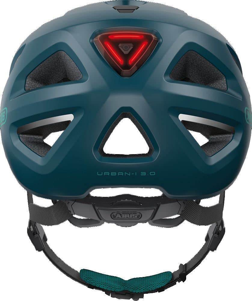 ABUS Stadthelm Urban-I 3.0 - Fahrradhelm & Fahrradhelm Youn-I 2.0 - mit Licht für Kinder, Jugendliche und Junge Erwachsene - für Mädels und Jungs