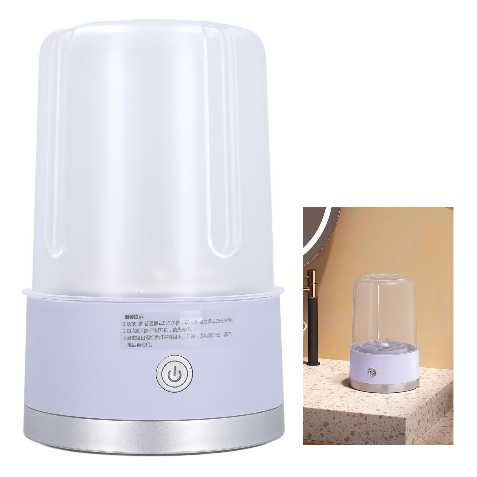 Hamwesh Lavadora Portátil, Mini Lavadora Recargable Semiautomática De Ahorro De Energía Pequeña con Soporte De Almacenamiento Montable En La Pared para Ropa De Bebé Ropa Interior Viajes