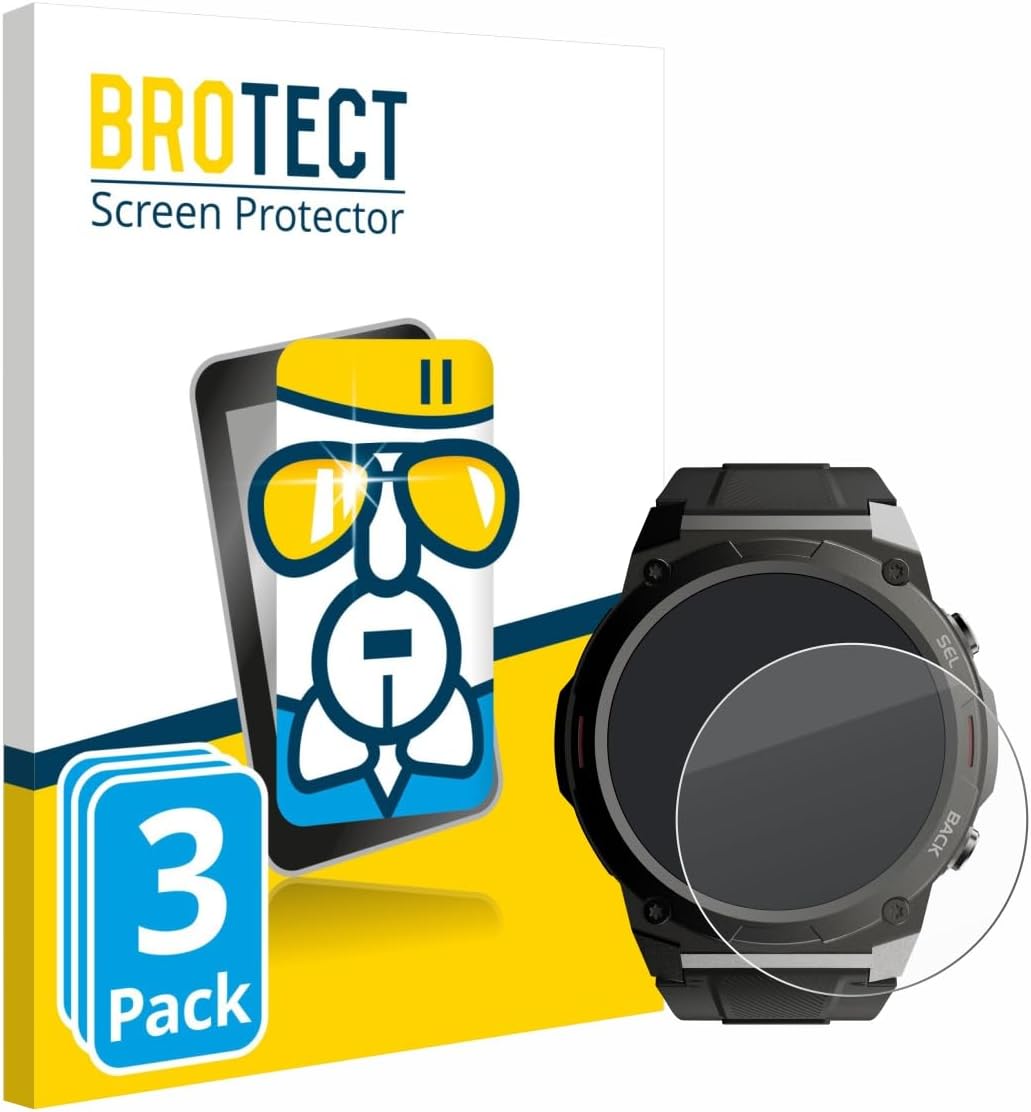 brotect Glass Screen Protector Film Compatible with Gard Pro Ultra 2+ (3 Pack) - Glass-Foil 9H Protection [Scratch Resistant, High Clarity]