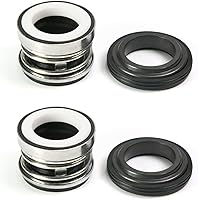 Vista 13 de Othmro 1 unids diámetro interno 0.630 in aleación plástico sello de eje mecánico reemplazo 104-16 sello de eje para bomba de agua bombas de eje eje