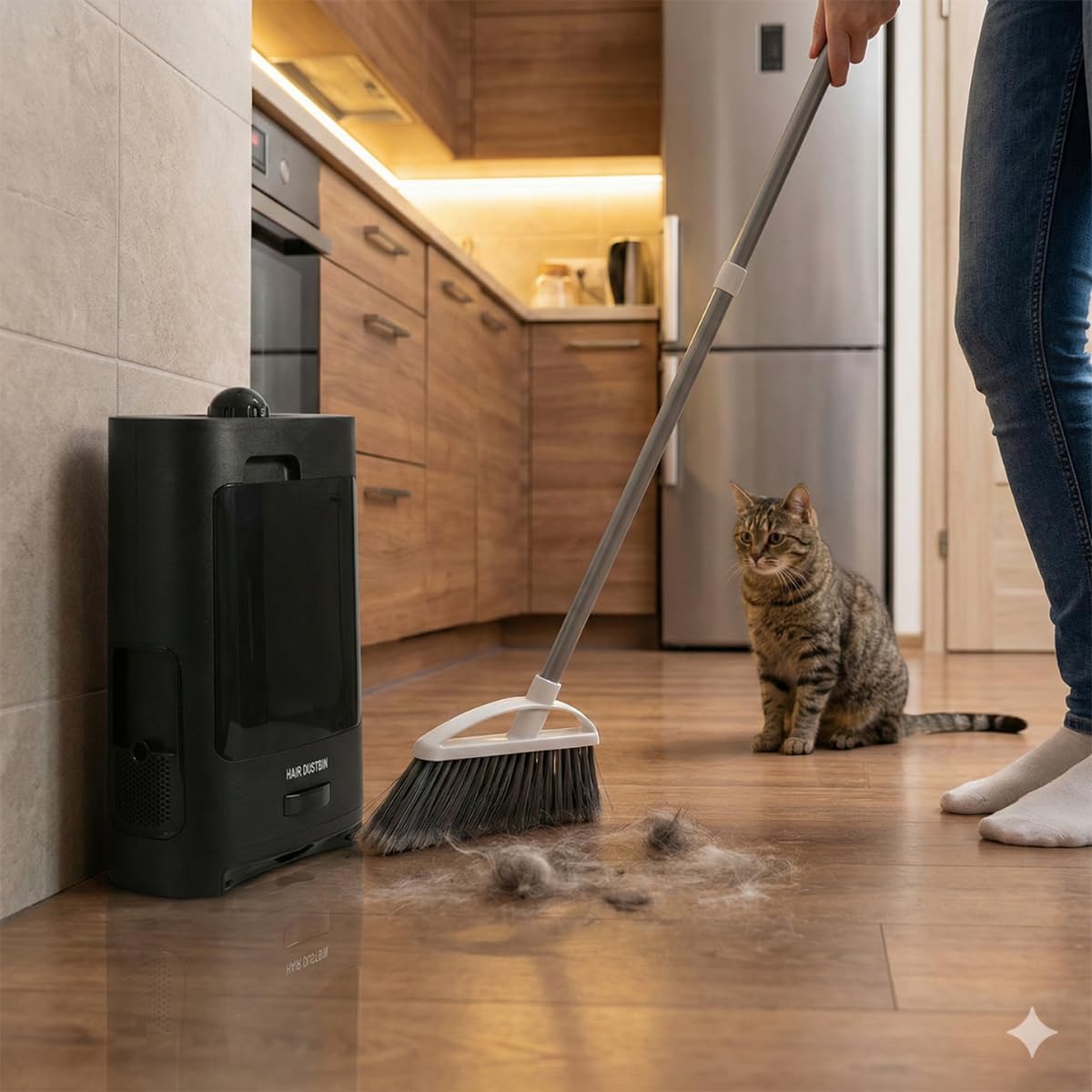 Aspirador Peluquería Automático Sensor | Recogedor Fijo 1400W