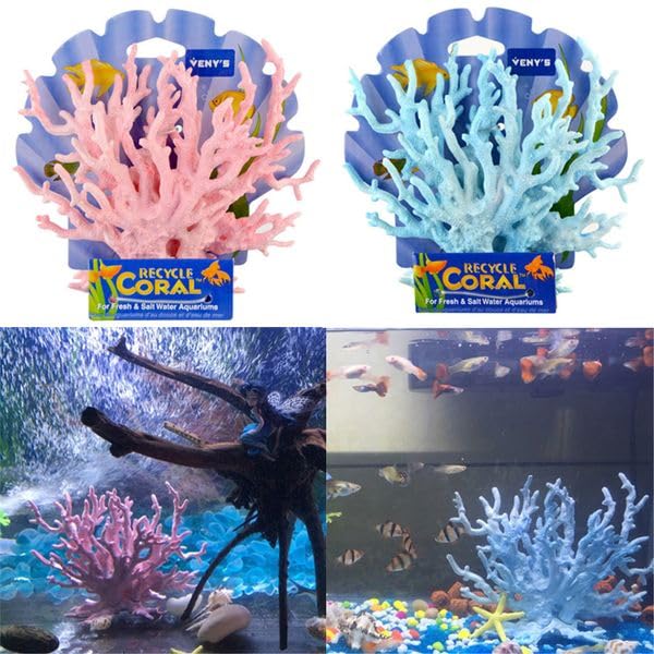 Coral Reef Decoration Artificial Ornament Aquarium Decorations Ocean | UK