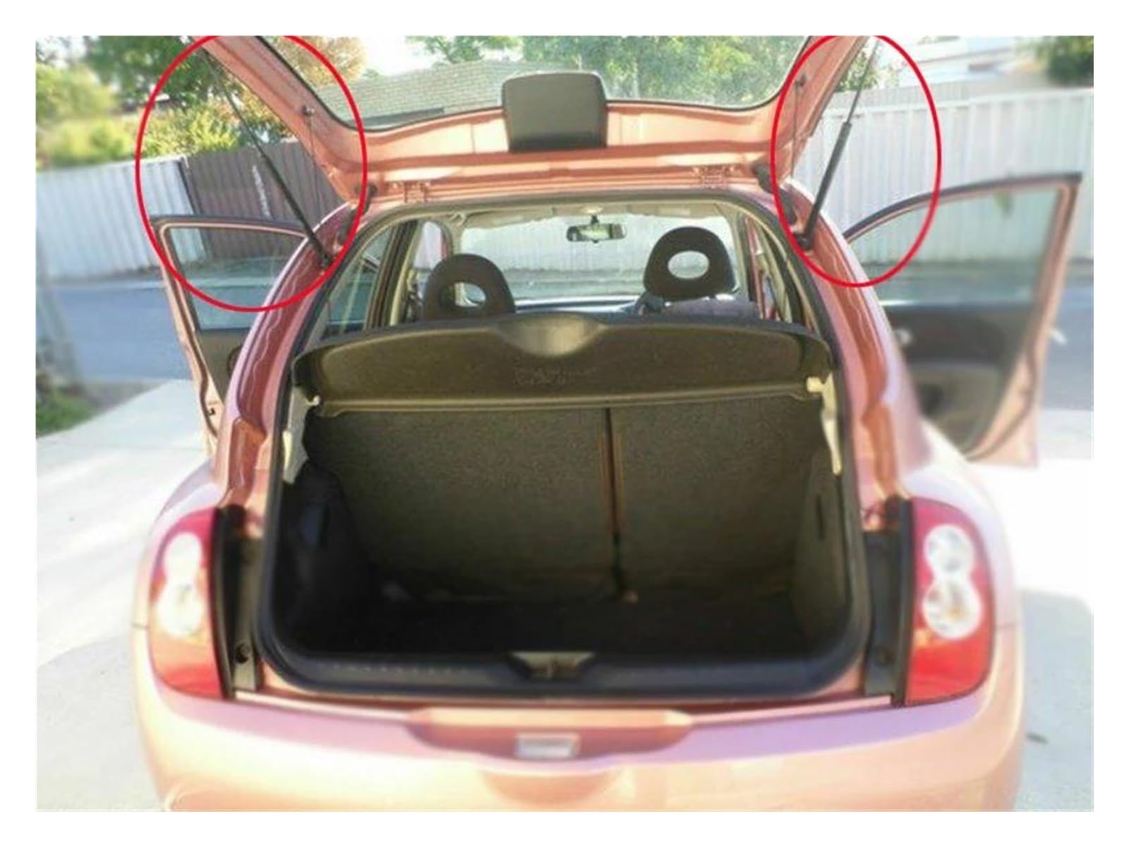 Molle A Gas Portellone Per Nissan Micra K12 2003-2010 - Ricambio Cp84, Venditore Italiano - Foto 1