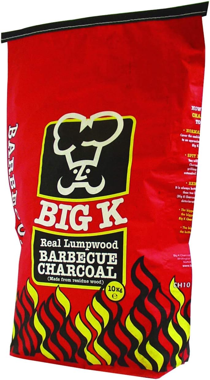 Lumpwood Charcoal 10kg by Big K Products