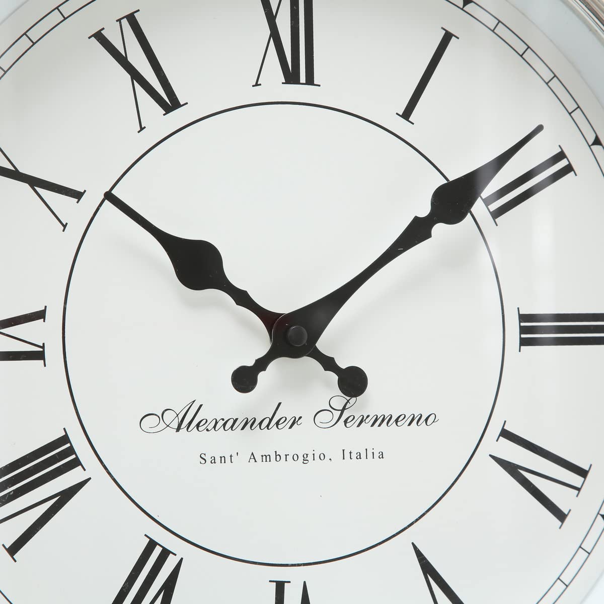 Horloge Murale Design 40 Cm - CalleaDesign - Couleur Chocolat - Fabriquée En Italie