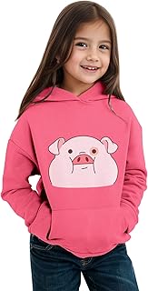 Suéter de gran tamaño para adolescentes, niños, niños, niñas, invierno, manga larga, sudadera, sudadera, ropa, dibujos animados, estampado de niñas, suéter con purpurina