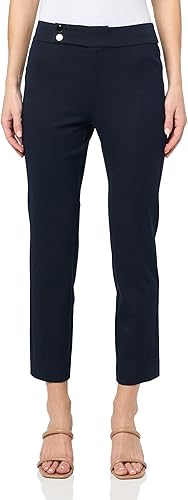 NIC+Zoe 28" Straight Leg Plaza Pant, Dark Indigo, 0P