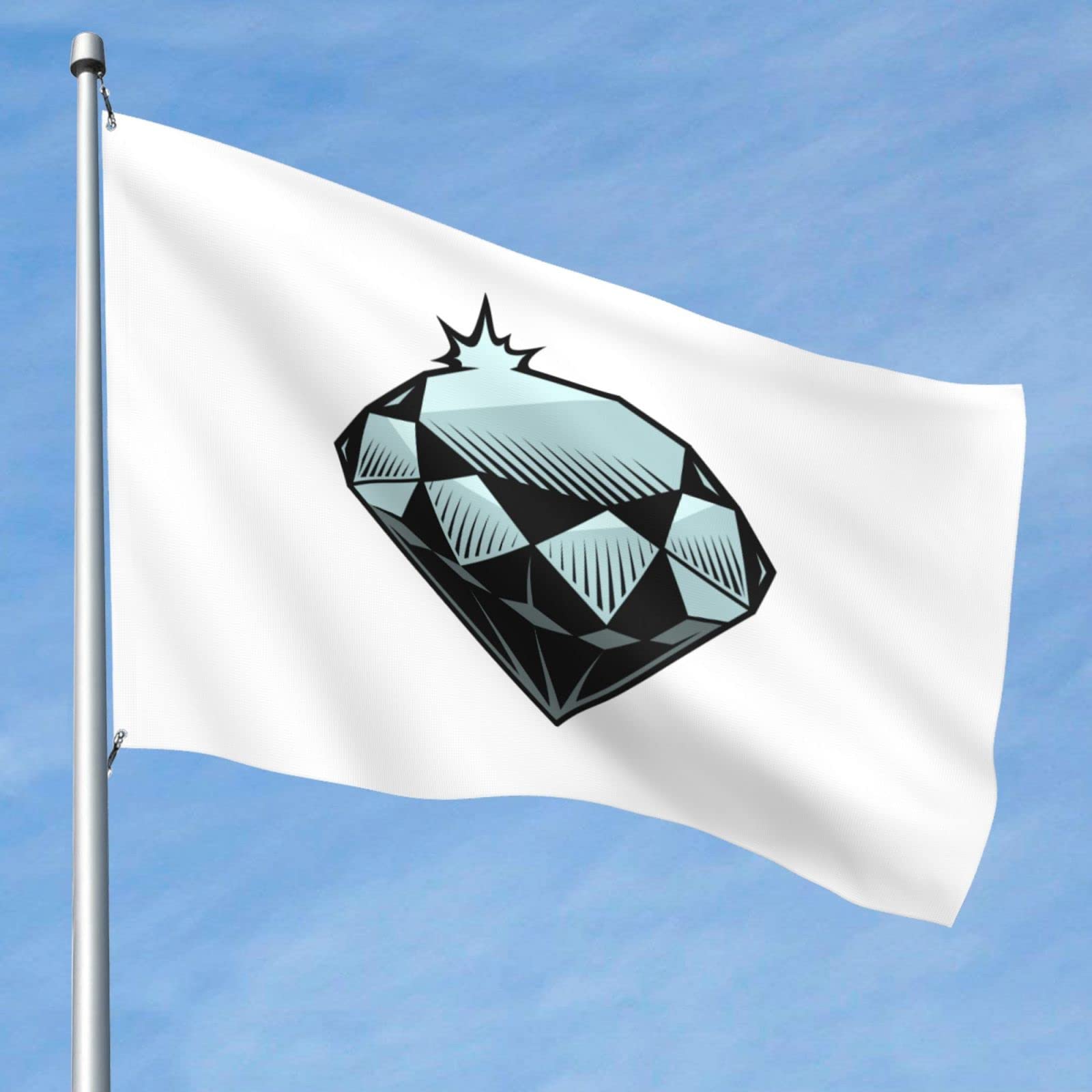 Diamond Flag 5x8 Ft Double-Sided Flags Outdoor Large Size Heavy