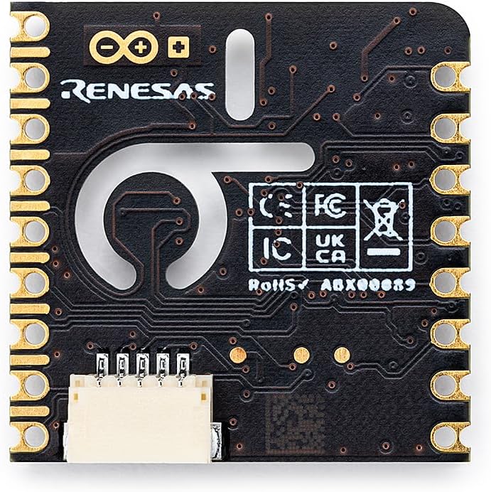Arduino Nicla Sense Env [ABX00089] - Ultra-Low Power Temperature, Humidity, and Gas Sensors for Industrial-Grade Air Quality Monitoring, Compatible with Portenta & MKR Projects