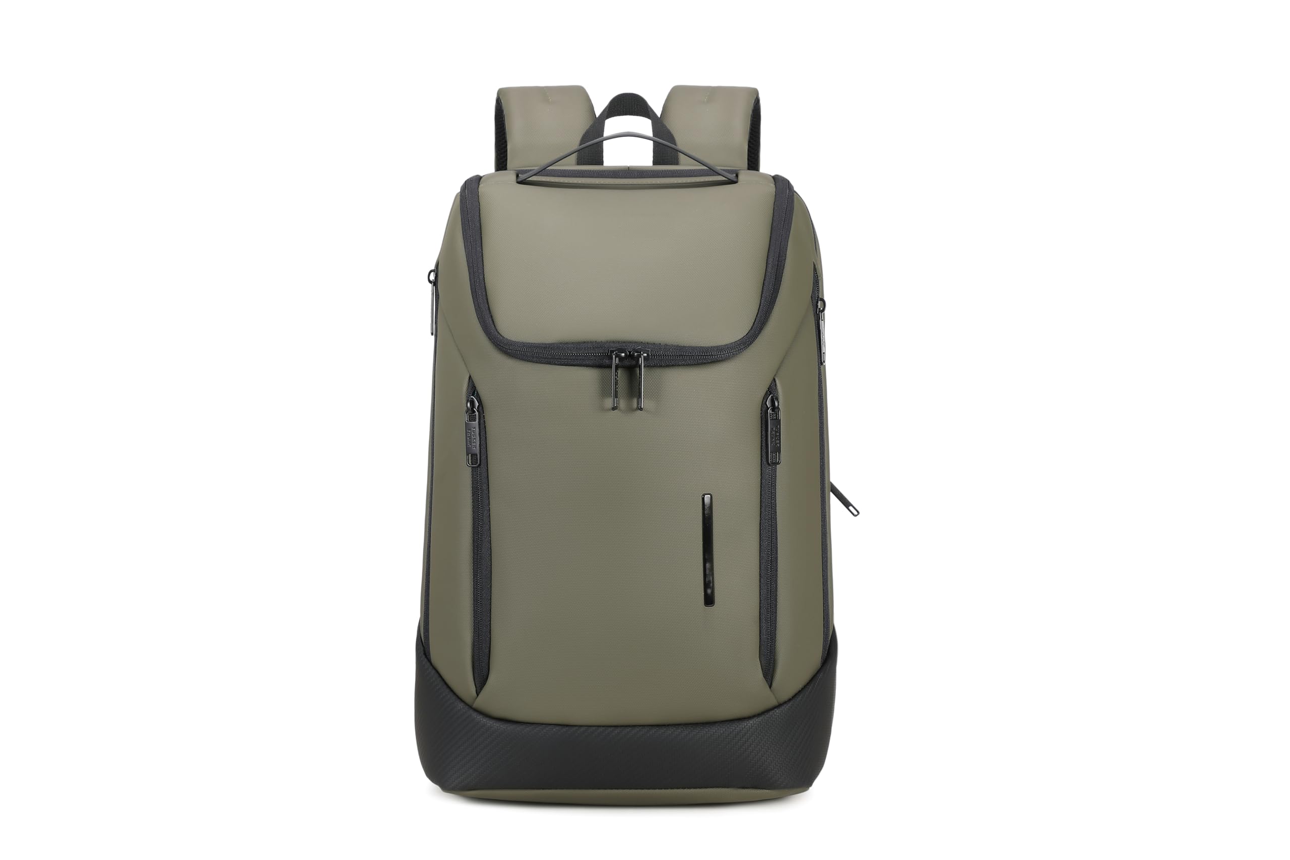 SAIA TIAN Shockproof Waterproof Laptop Backpack, 17-Inch Anti-Scratch Travel Backpack with Large Storage(Black/Gray/Green) (Olive green)