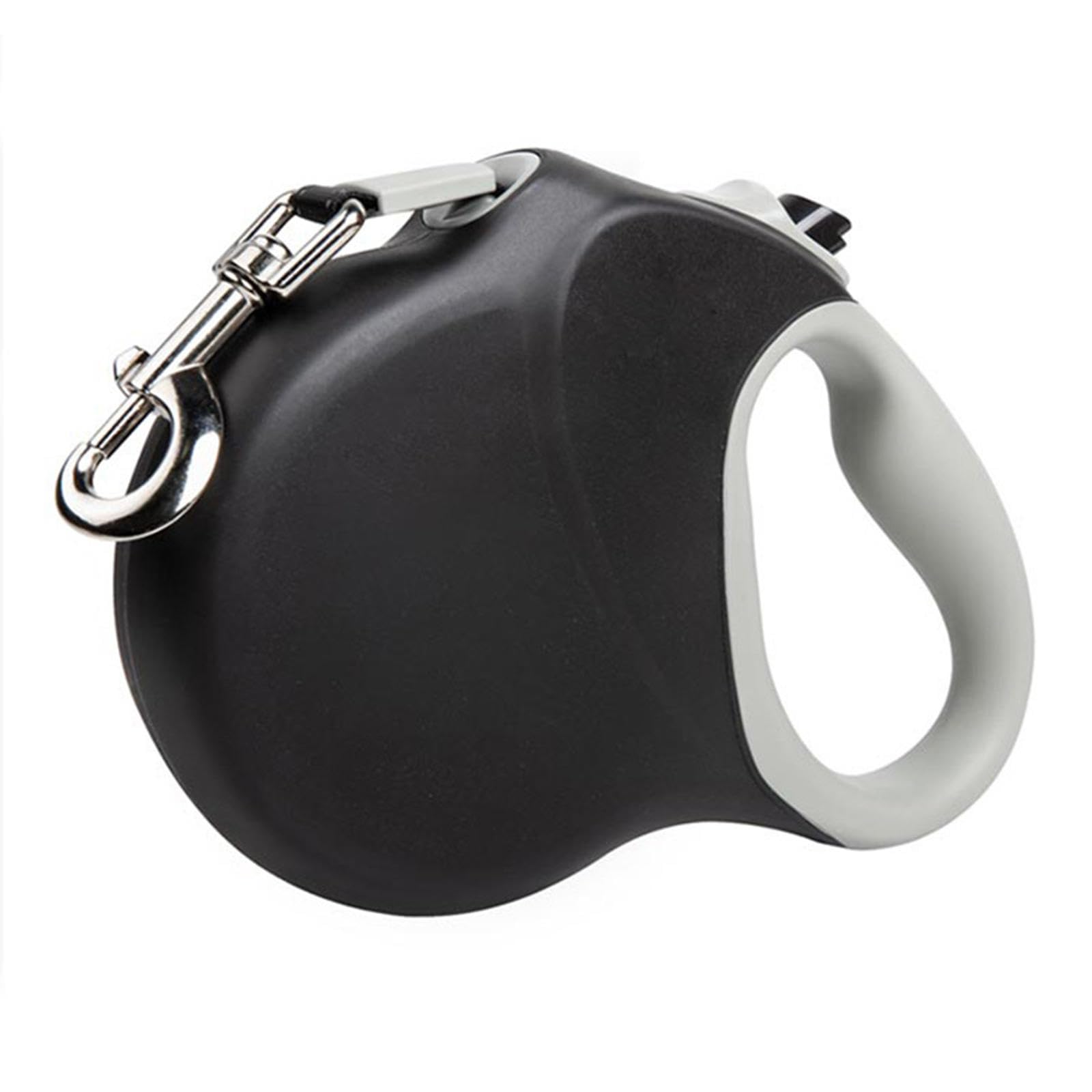 Laisse rétractable pour Chiens de Petite et Moyenne Taille, Laisse rétractable pour Chien de 8 m, Laisse Extensible pour Chien avec poignée antidérapante, Ruban en Nylon résistant Anti-emmêlement, B