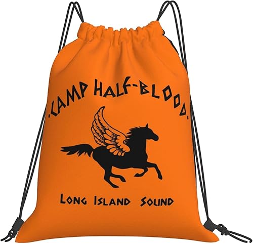Cabin Six Athena Percy Jackson - Mochilas con cordón para almacenamiento deportivo bolsas de gimnasio Color-3Color-3 Mochilas de viaje