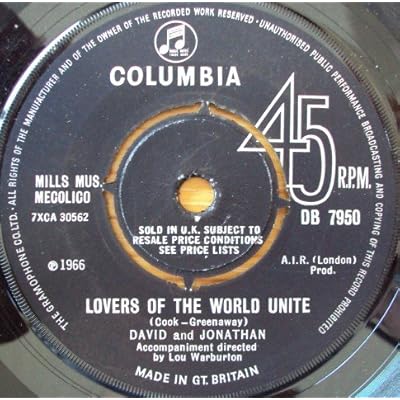 Lovers Of The World Unite / Oh My Word