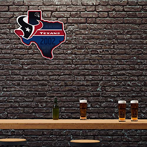 Image of Rico Industries NFL Football State Shape Shape Cut Pennant - Home and Living Room Decor - Soft Felt EZ to Hang