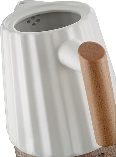 Miniatura 4 de Concept Birdy RK0090 Ceramic Kettle 1.5 L - Stylish Kettle in White with Wooden Details, 1500 W, Strix Technology, Triple Safety, Energy-saving,