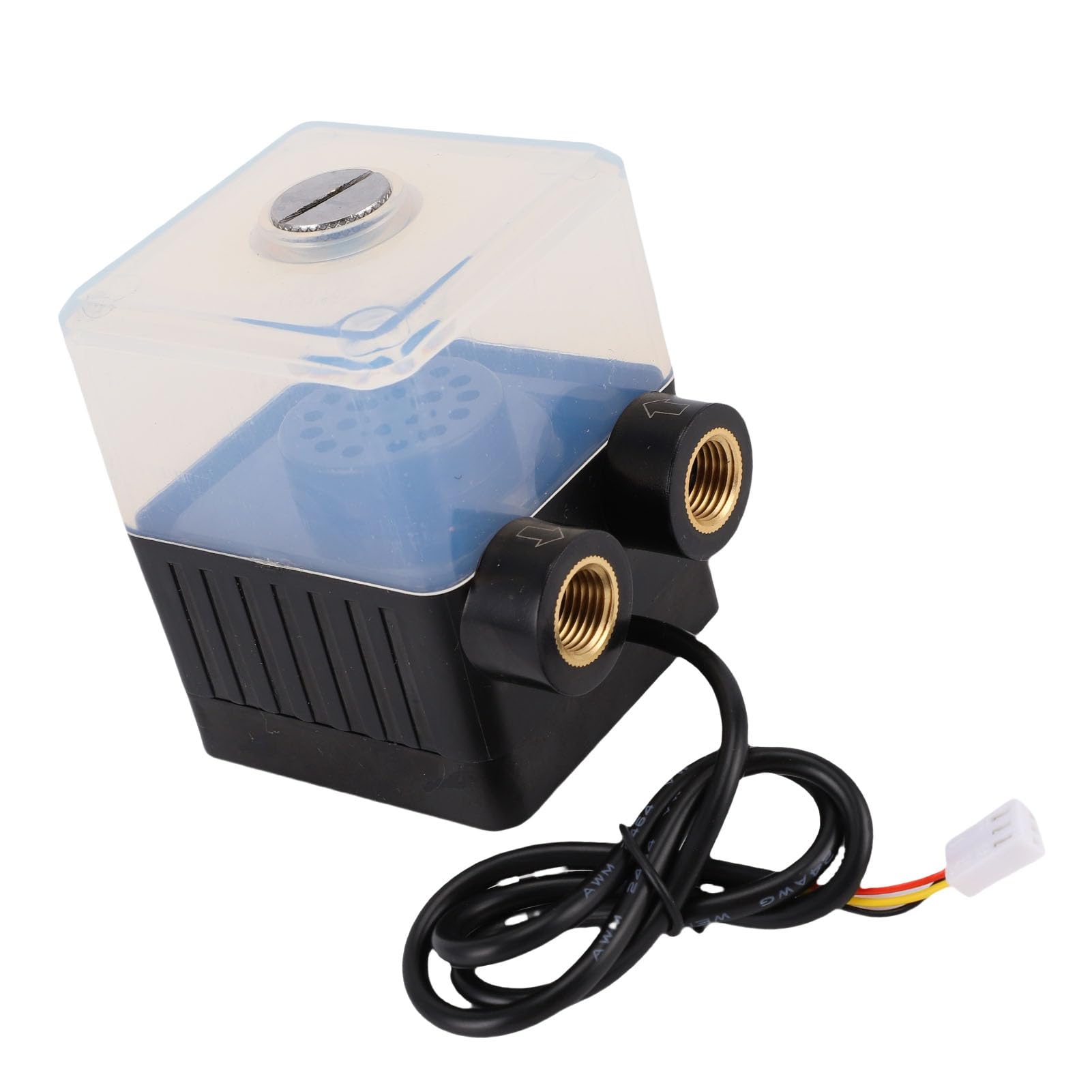 Computer Water Pump for CPU Cooling, 300L/h DC 12V Ultra-Quiet Water Pump&Pump Tank For Pc Cpu Liquid Cooling, 150ml Water Tank for CPU Liquid Cooler