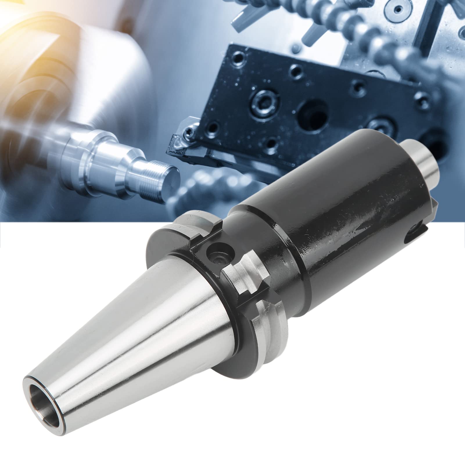 Garosa Planfräser-Werkzeughalter, SK40 FMB22 100 CNC-Drehmaschine Planfräser-Werkzeughalter 40Cr-Legierungsstahl-Fräserschaft für Metall, Vierkantfräser