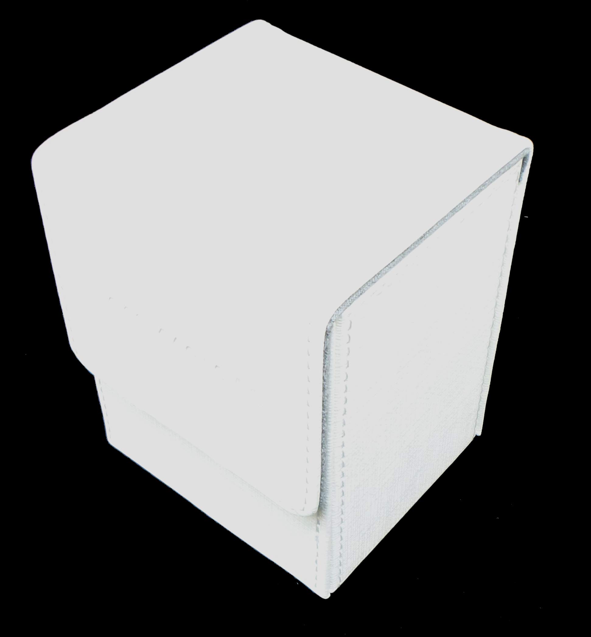 docsmagic.de Premium Magnetic Tray Long Box White Medium + 3 Flip Boxes - Bianco
