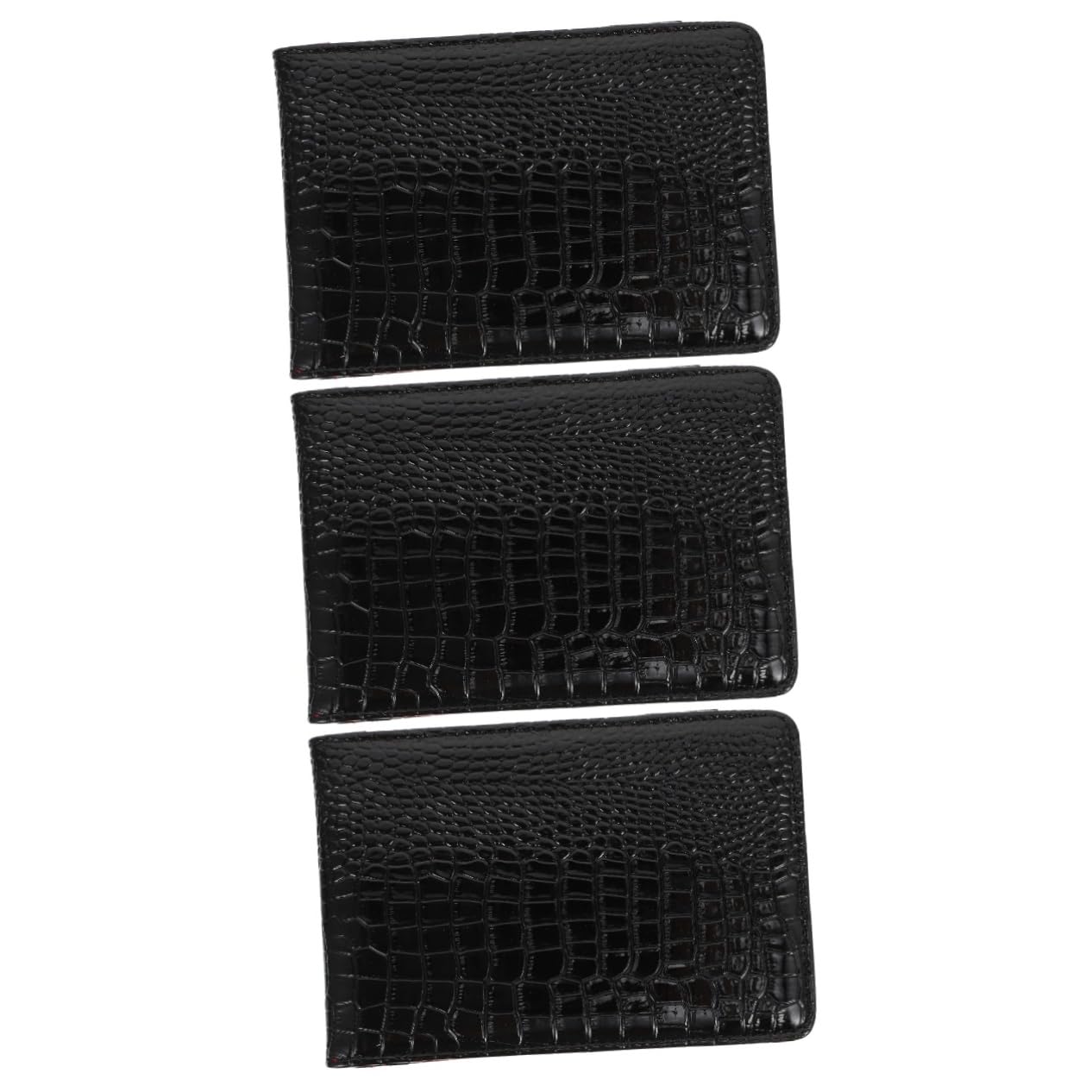ibasenice étui en Cuir pour carnet de crédit Trousse en Cuir Couverture Souple pour Cahier protège-Livre intégral Couverture de Cahier créatif Couverture résistante Faux Cuir