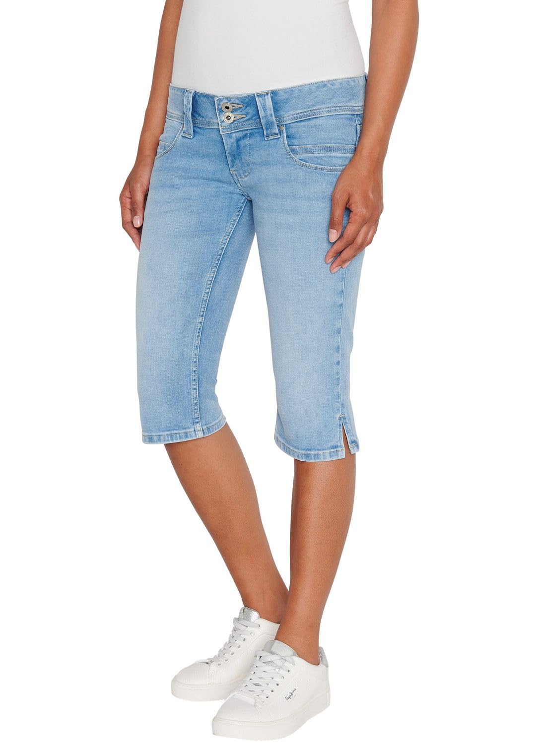 Pepe Jeans Slim Crop LW Shorts para Mujer