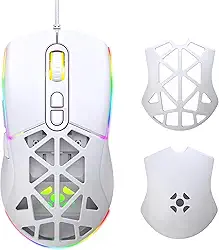 Mouse Gamer Com Fio Striker Branco Fortrek