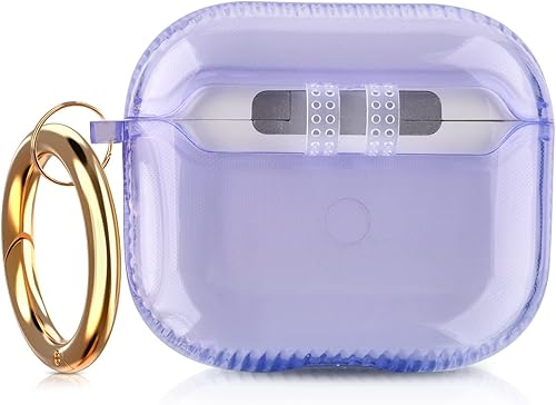 Miniatura 10 de Worryfree Gadgets Funda compatible con Apple Airpods de 3 generación de 3 generación funda de silicona para auriculares para mujeres y niñas funda
