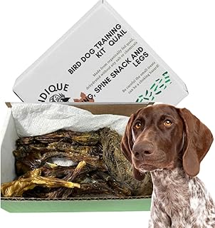 Quail Wing Dog Training Kit - Nutritious Dog Treats and Quail Wing for Effective Dog Training Sessions - Reinforce Positive Behaviors with Training Treats - Not Suitable for Small Breeds