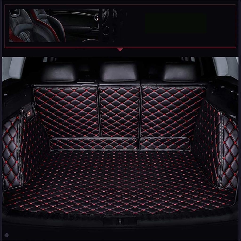 Nailaby Auto Full Coverage Trunk Mat for Hyundai SantaFe 7seat 13-18