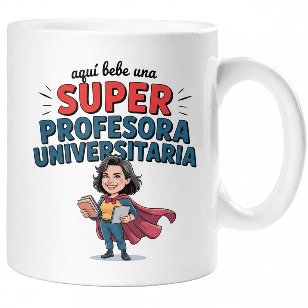 Taza SUPER POLICÍA – Regalo Original para POLICÍA | Taza de Cerámica 325ml con Diseño Superhéroe | Apta Microondas y Lavavajillas — view 74