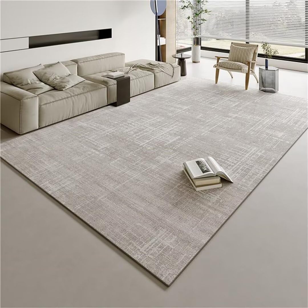 Tapis chambre fille 180X250cm couleur claire moderne et grand tapis de sol enfant pour salon
