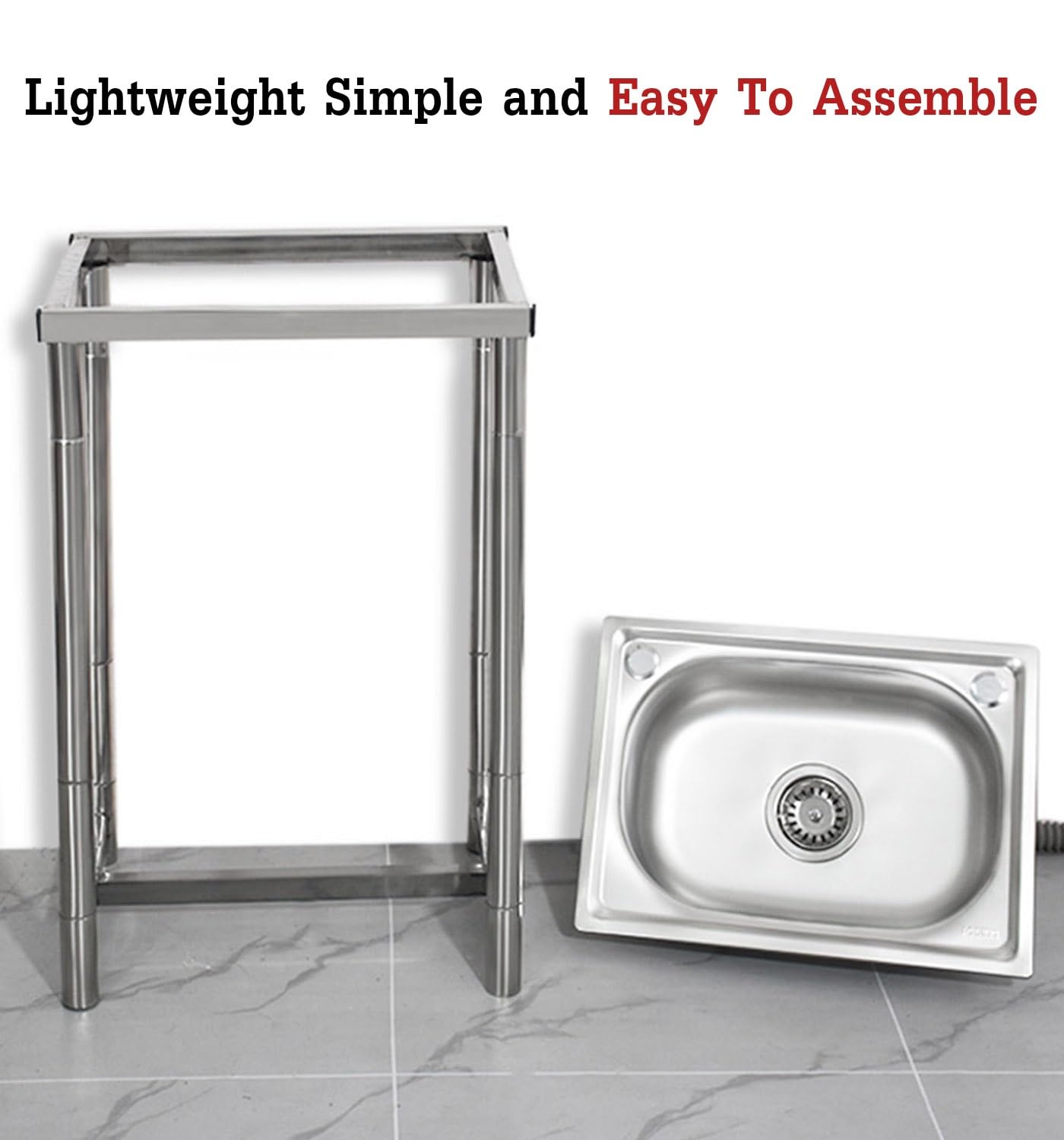 Wastafel kast - 2 Basin - Royal Catering - Roestvrij staal - 160 x 60