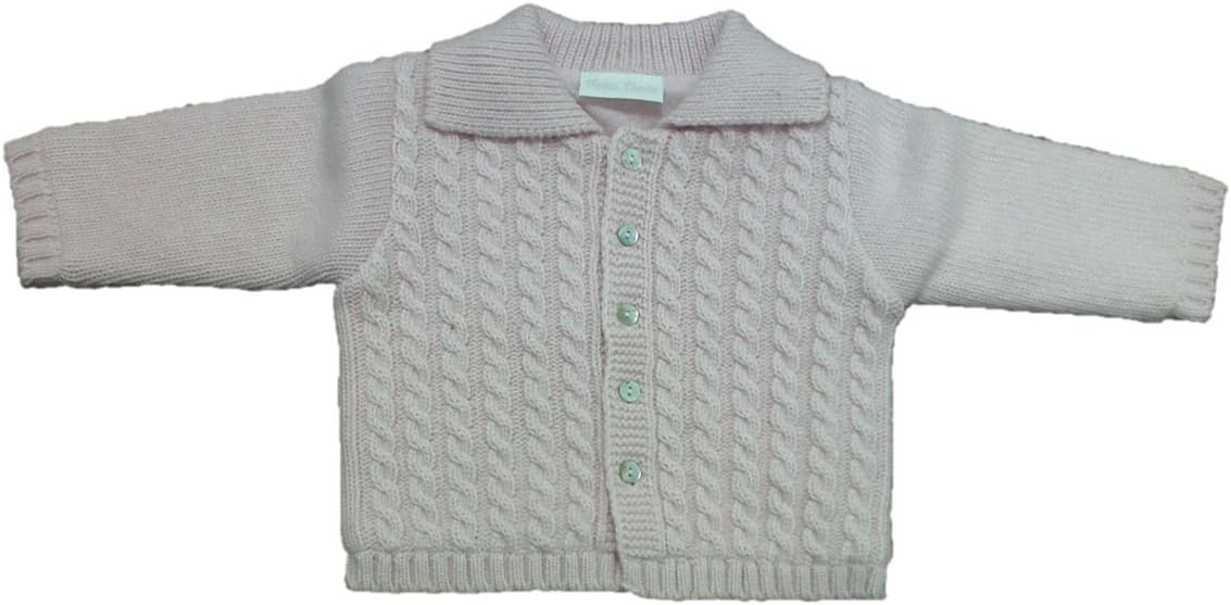 Thick Heavy Cashmere Wool Hand Knited Baby Sweater