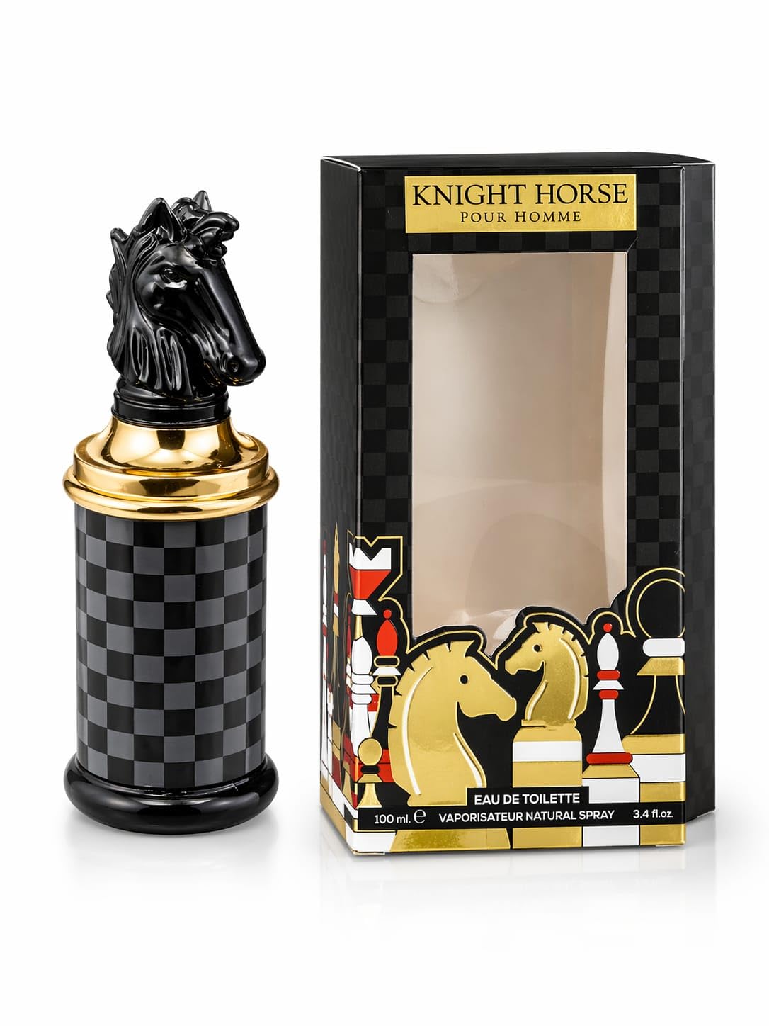 KNIGHT HORSE POUR HOMME Eau de Toilette, Natural Spray, 100ml-image-11