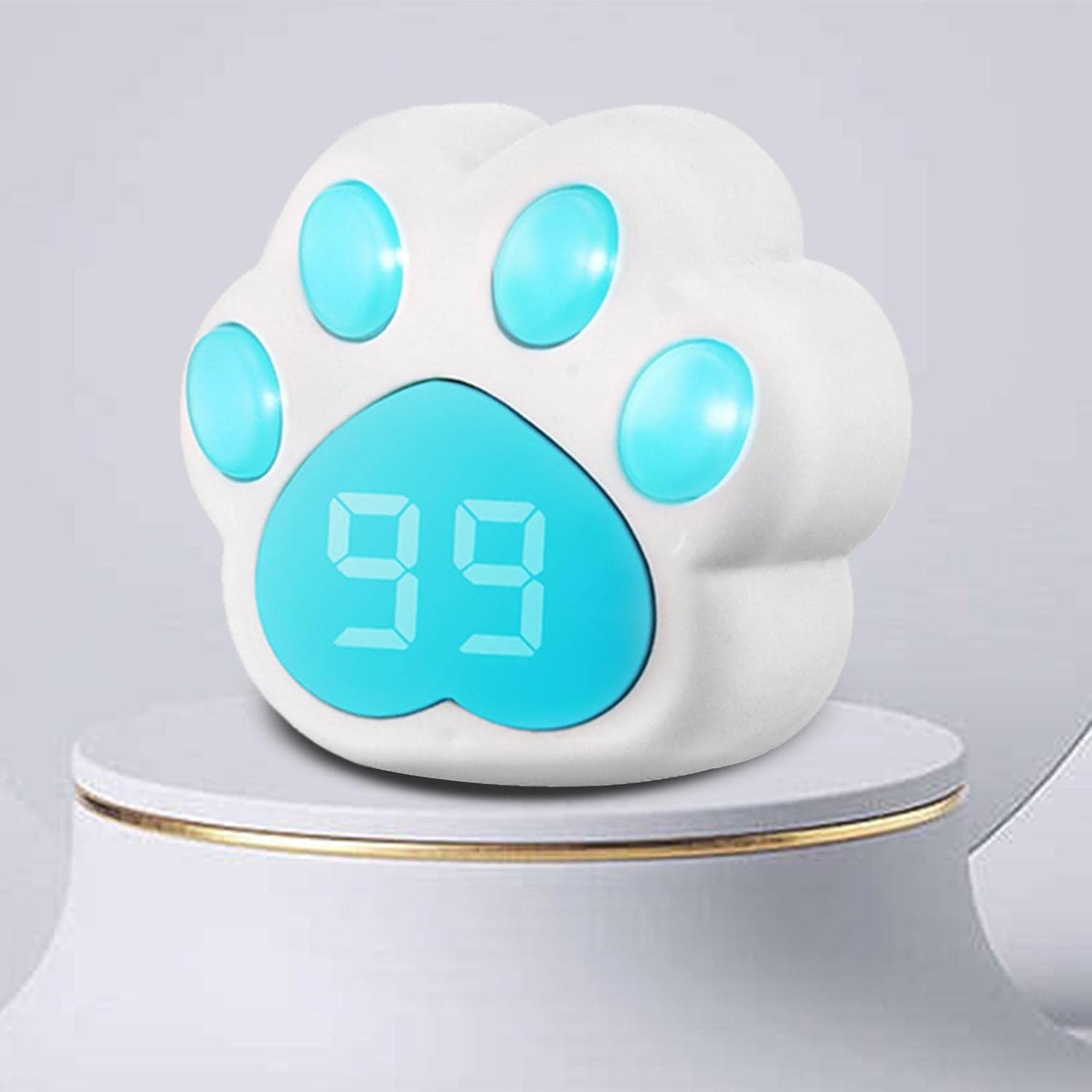 Height Touch Device School Training Equipment Parent Child Interactive Toy Speech Counting Exercise Vertical Jump, Blue