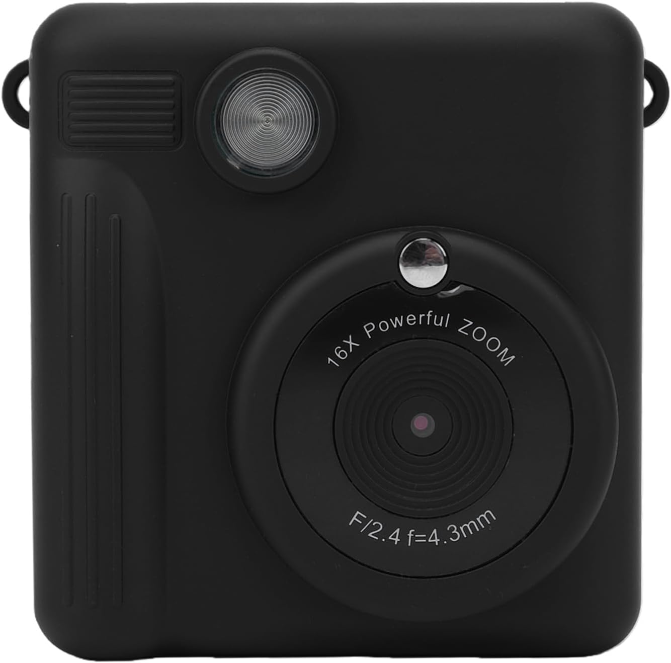 TARSHYRY Instant Print Camera Kids Toy HD Dual Lens Digital Video Camera with Thermal Printing 1080P 2.4 Inch Screen 16X Zoom Flash Timelapse Games for Boys Girls Age 3 12 Black