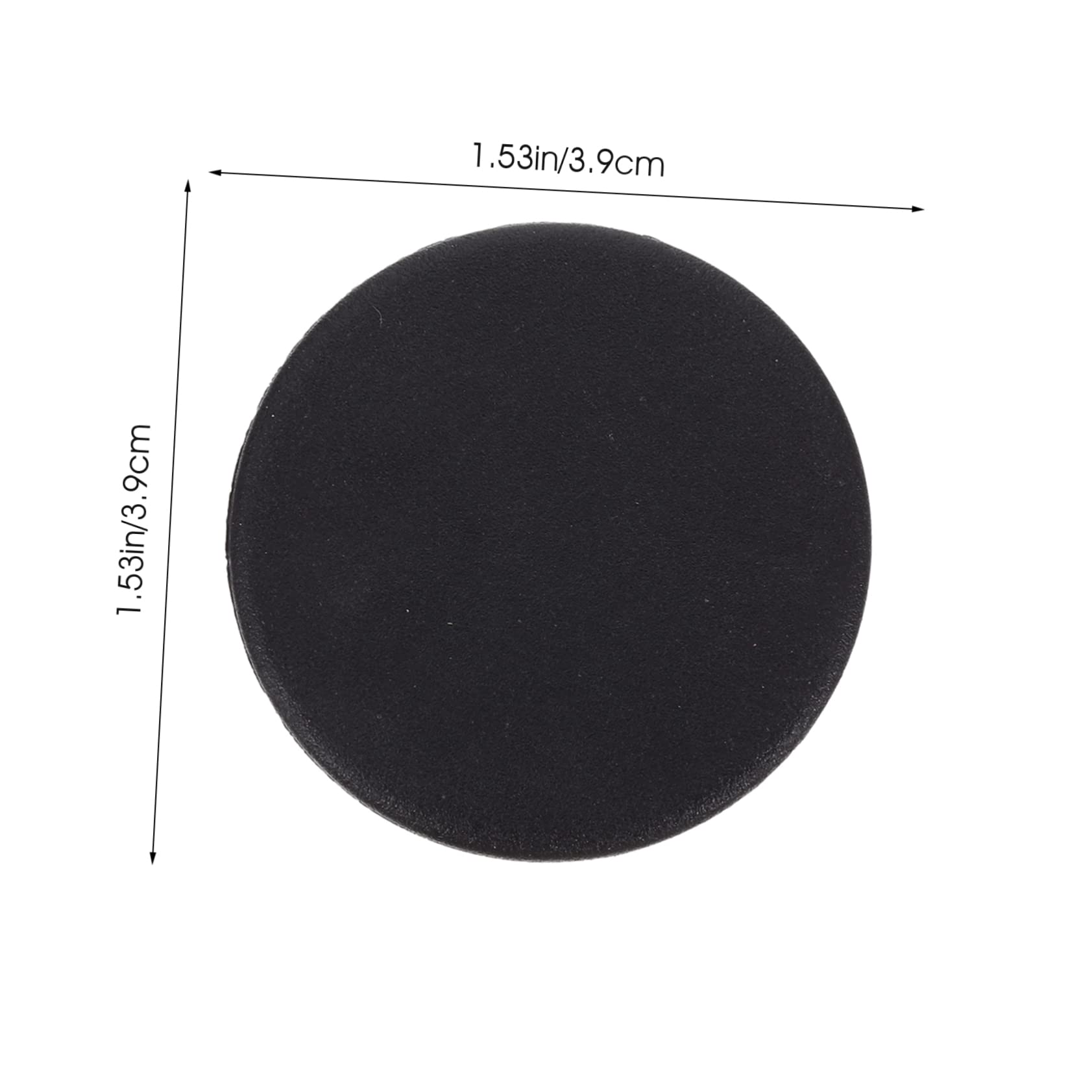 Cabilock Piggy Bank Plastic Stoppers 20 Pieces Round Plugs for Coin Bank Saving Bottom Covers Plaster Doll Covers Plastic Plug Easy to Install