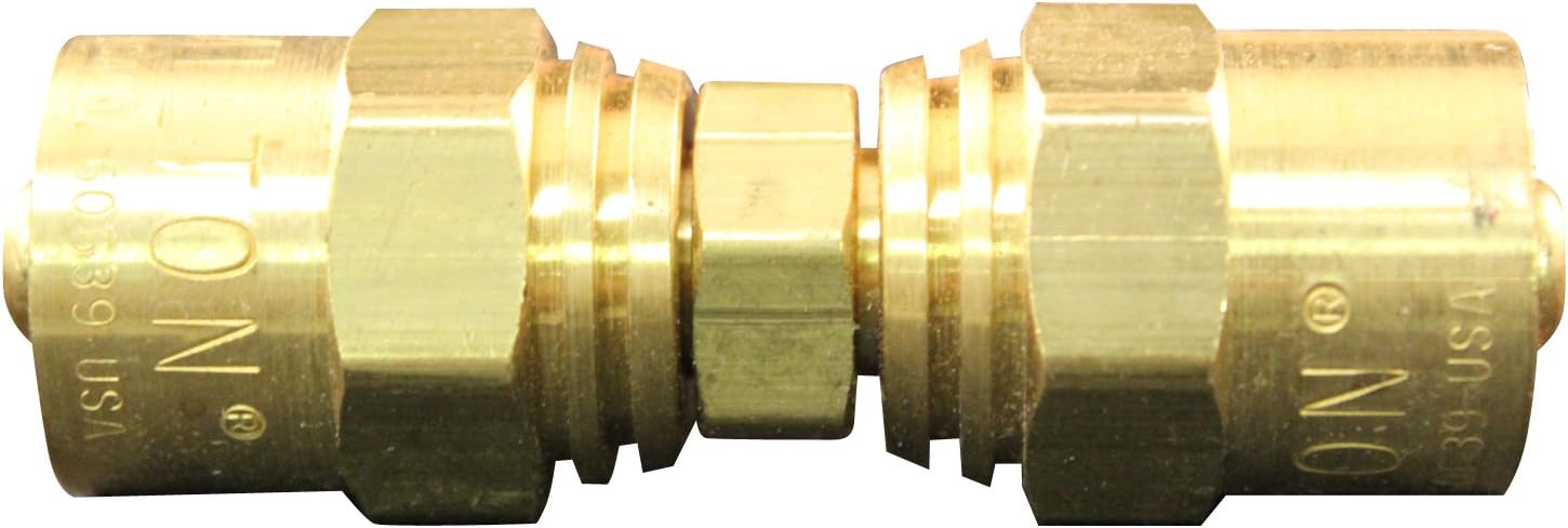 Milton 616 Reusable Brass Hose Mender - Box of 10