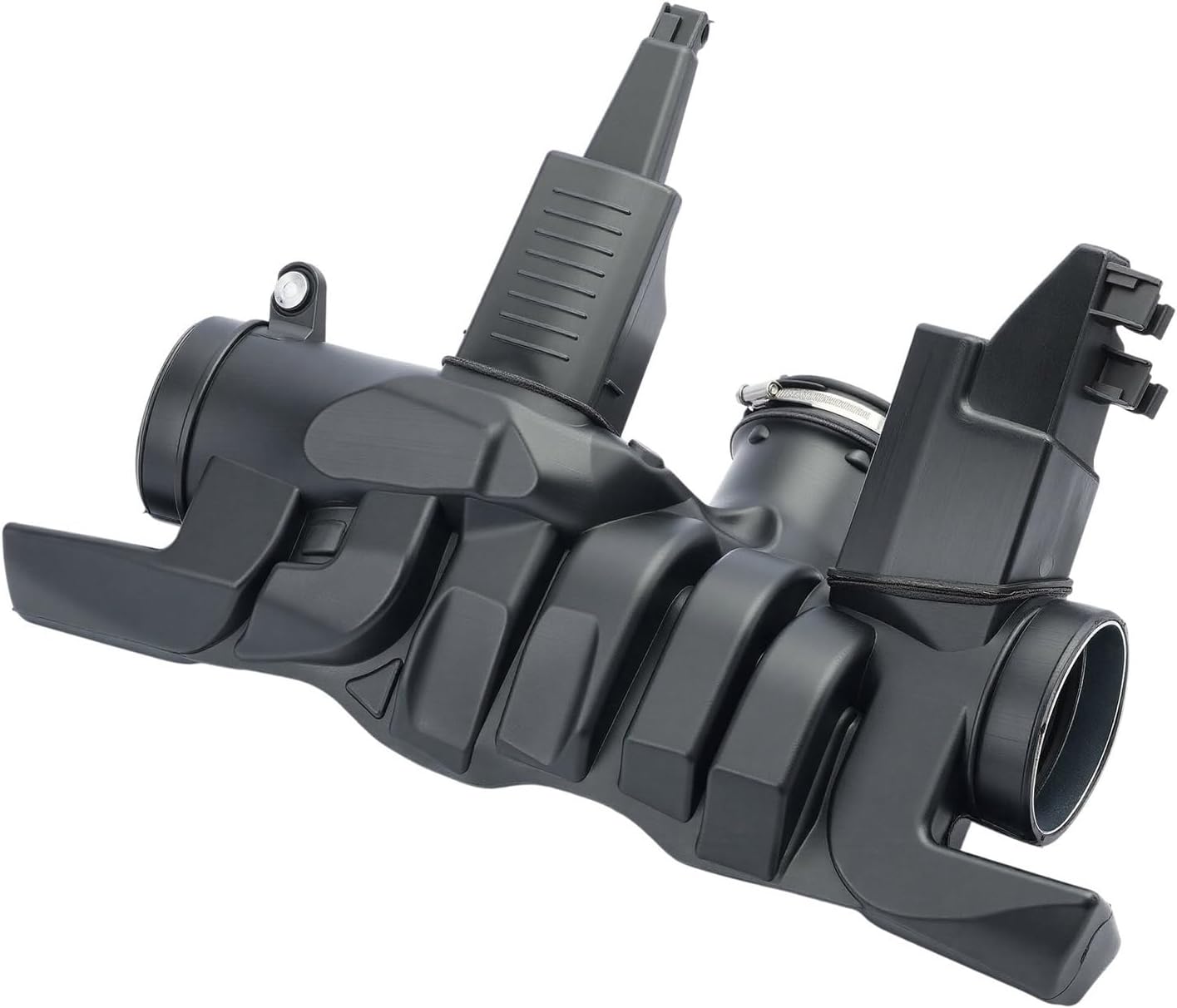 A-Premium Center Engine Air Clean Intake Tube Hose W/Clamps Compatible with Land Rover Range Rover 2014-2019, Range Rover Sport 2014-2019, LR4 2014-2016, Discovery 2017-2020, 3.0L