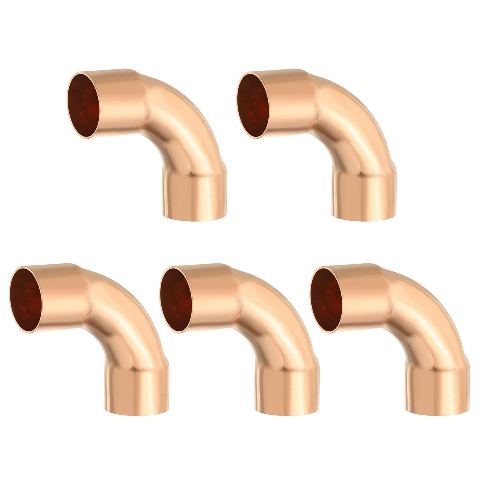 Raccord coudé en cuivre pour installation de climatisation et confort thermique