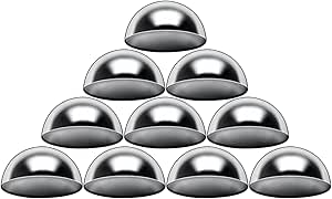 Toyvian Boule Miroir Réfléchissante Acier Inoxydable Globe