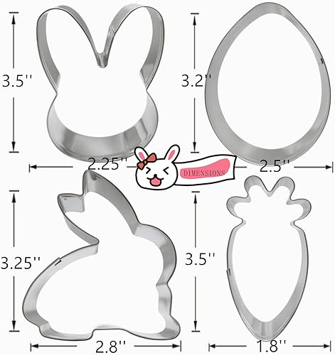 Miniatura 9 de Cortador de galletas de corazón, 5 piezas de moldes de galletas de corazón, juego de cortador de acero inoxidable para el día de la madre, día del