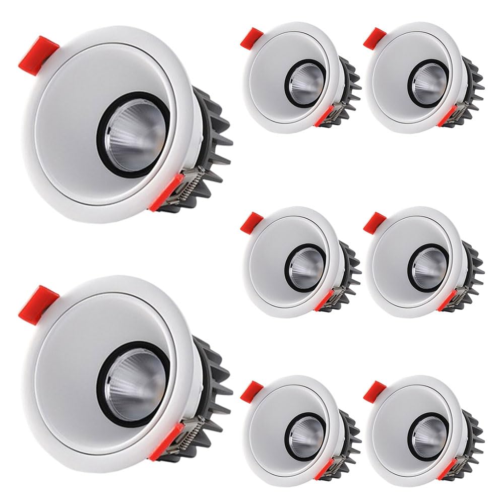 Spot de plafond encastrable LED 3CCT réglable et anti-éblouissement