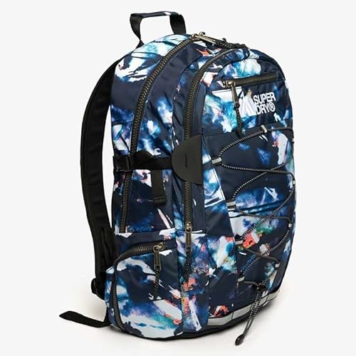 Superdry Unisex. W9110420A Mochila De Exterior 28L Azul Marinho (Osfa), Casual, PoliéSter - 3