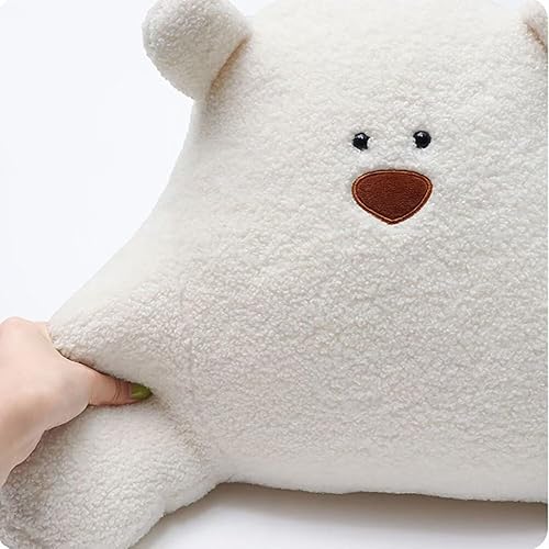 Miniatura 6 de TOTATOWI Almohada para el cuello de la almohada del reposacabezas del coche del oso lindo de dibujos animados almohada de lectura rosa para conducir