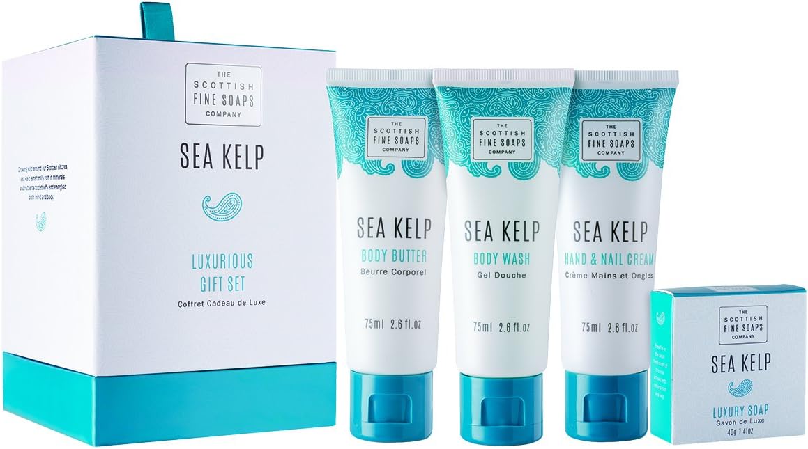 Sea Kelp Luxurious Essentials Drum contains Tubes 75 ml x 3/ Soap 40 g