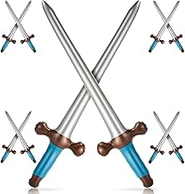 10 Pieces Inflatable Swords Toy Sword Inflatable Pirate Swords Plastic Inflatable Toy Swords Weapons Swords Set for Pirate Cosplay Halloween Theme Party Decorations