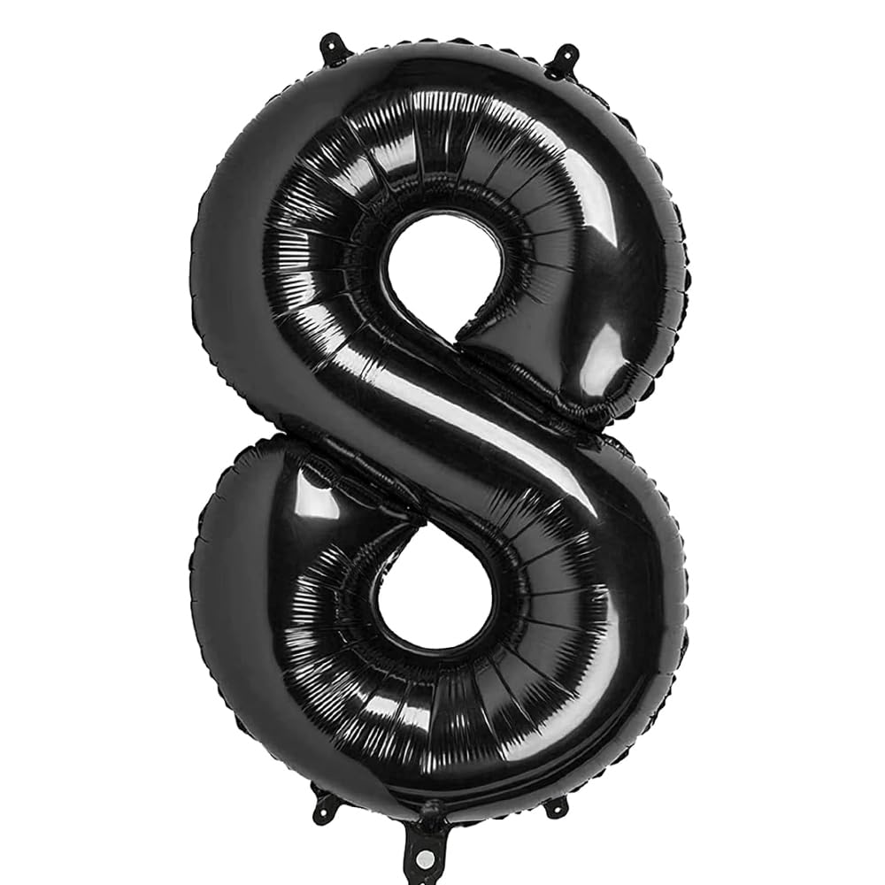 Foil Globo Número 5 Azul 40" (101cm), Inflable Helio o aire, Gigante Numeros 0-9, 10-19, 20-29, 30-100, Grande Globos Decoración para La Boda Aniversario y Cumpleaños Fiestas — view 327