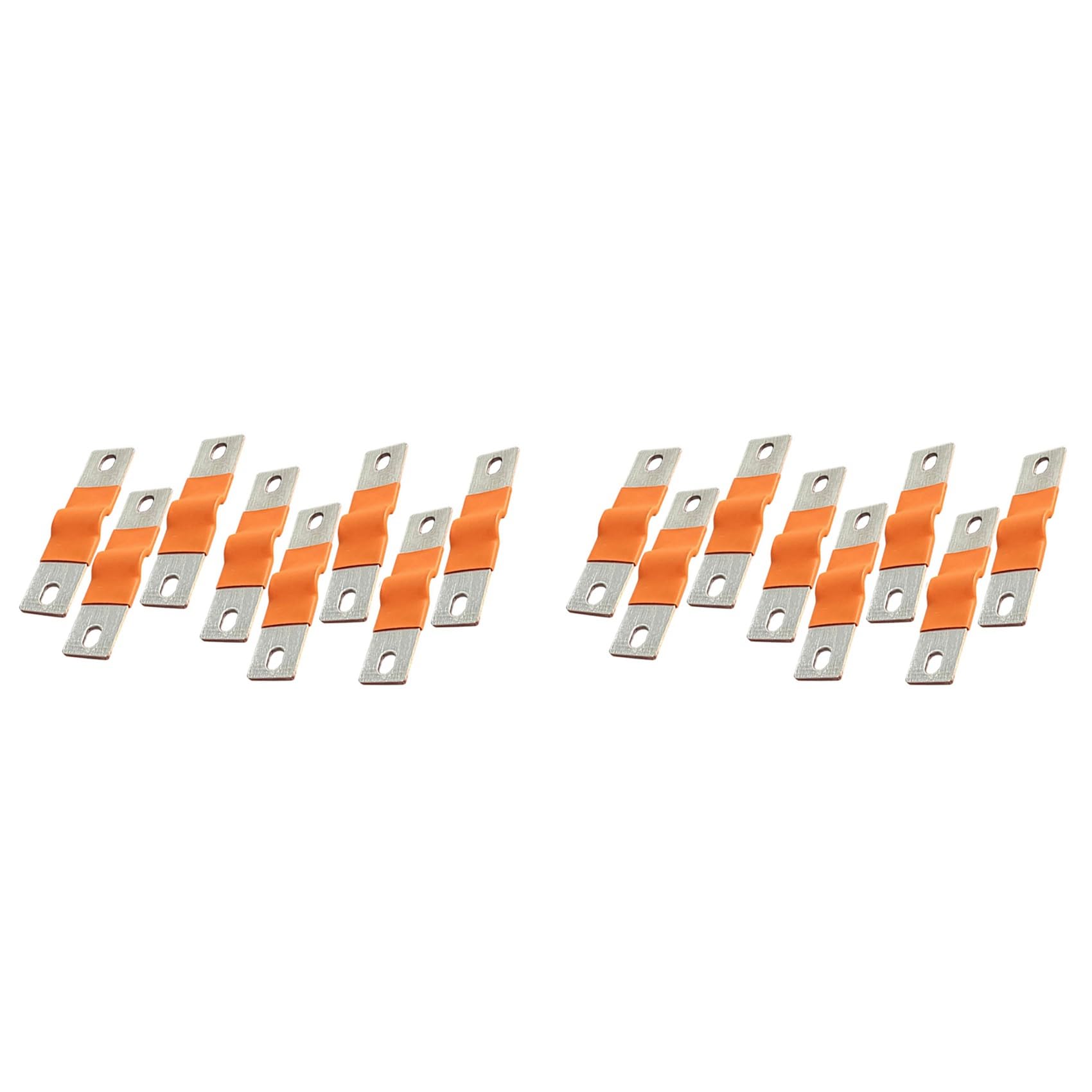 Jnchdghwa As Shown 16Pcs High-Grade -Plated Copper Bus Bars For Solar Power And Deep Cycle Battery