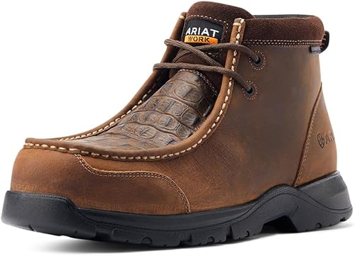 ARIAT Edge LTE Moc - Botas de trabajo con punta compuesta para hombre