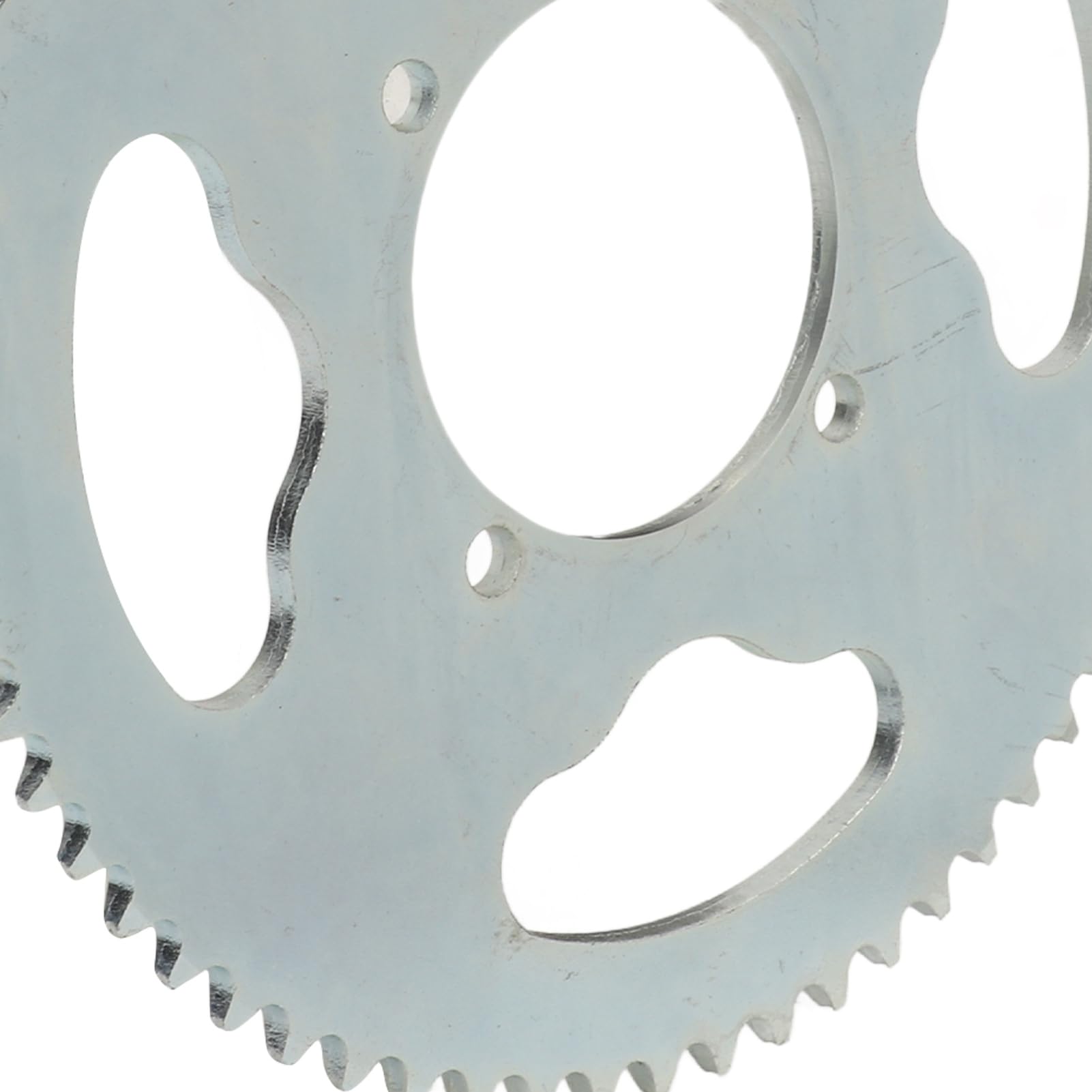 Corona 64T, Corona Professionale T8F 64T 54mm Acciaio a 4 Fori Eccellente tenacità Sostituzione Pignone per Mini Moto per Mini Motocicli 47cc 49cc ATV e Go Kart